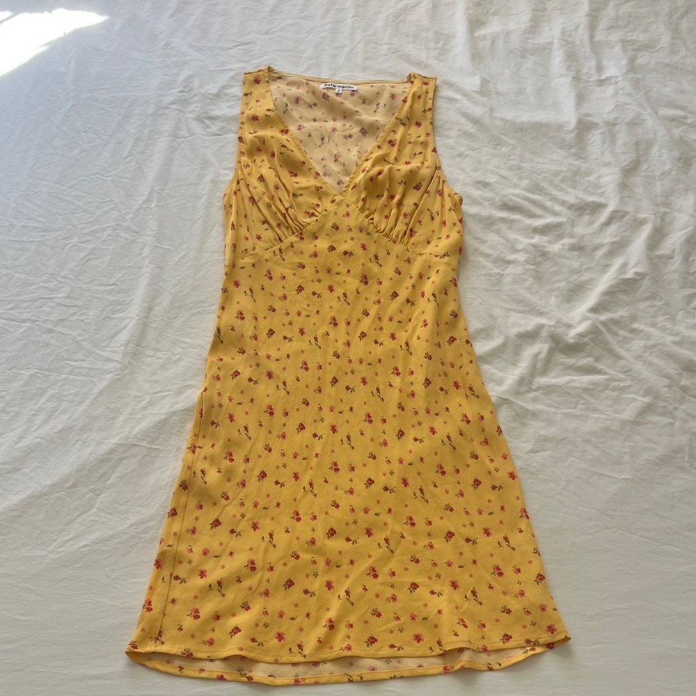 Reformation Calix floral-print mini dress